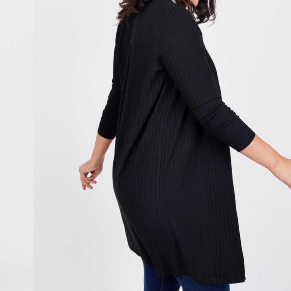 Long Ribbed Cardigan - Picture 2 of 6
